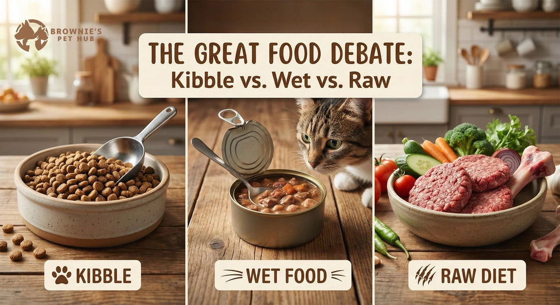 Kibble, Wet, or Raw? Decoding the Best Diet for Your Furry Friend