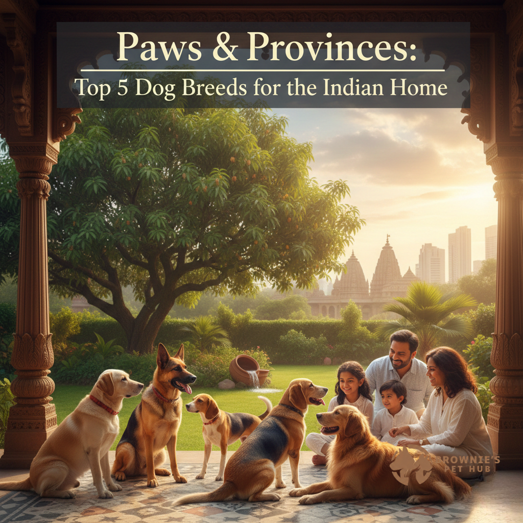 Top 5 Dog Breeds for Indian Homes: A Guide to Climate & Care