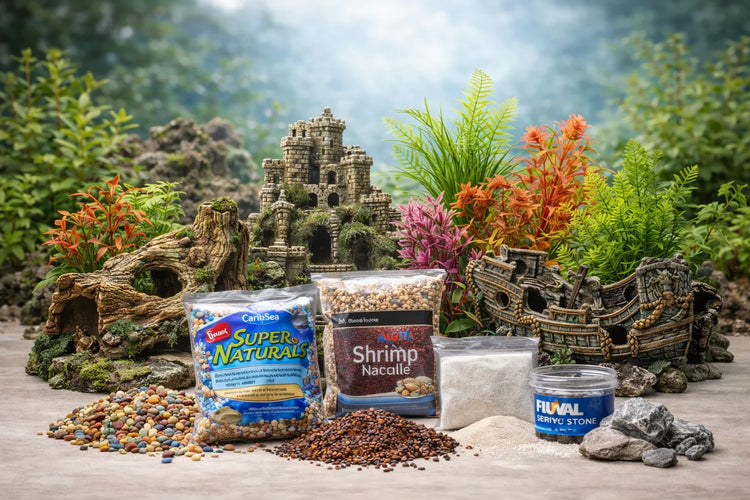 Aquarium Décor, Plants & Substrate
