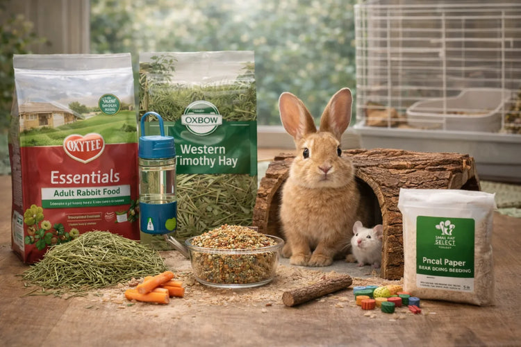 Rabbit Food, Housing & Essentials