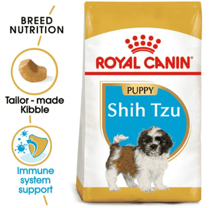 Royal Canin Shih Tzu Puppy Food (Up to 10 Months Old) - 1.5kg Pack