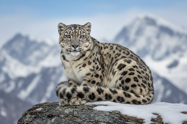 Snow Leopard — Wild Wonders by Brownie's Pet Hub